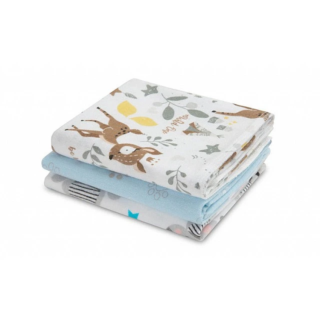 Waterproof Changing Diapers Patterned for Boys (3 Pcs.) 50X60 Sensillo