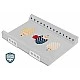 Changing Mat with Safety System Hedgehogs Grey