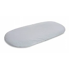 Next To Me Jersey Crib Sheet Grey 90X40 Sensillo