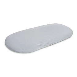 Next To Me Jersey Crib Sheet Grey 90X40 Sensillo