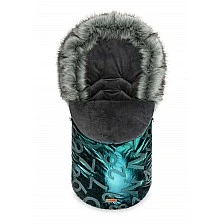 Winter footmuff Aspen dark green