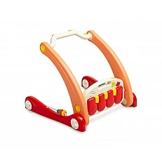 2B1 Baby Walker With Music Pad Pink Caretero Toyz