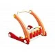 2B1 Baby Walker With Music Pad Pink Caretero Toyz