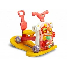 Многофункционална Проходилка 5В1 Pink Caretero Toyz