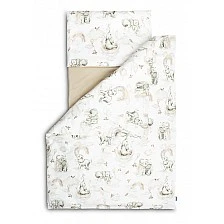 Bedding Set 3 Pieces Elephants 100x135cm