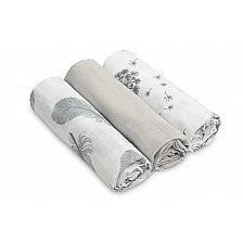 Muslin Diapers -3 Pcs – Gray 70X80
