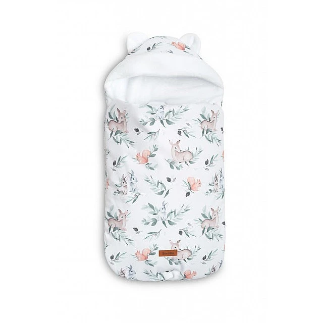 Winter Cover For Car Seat And Stroller White