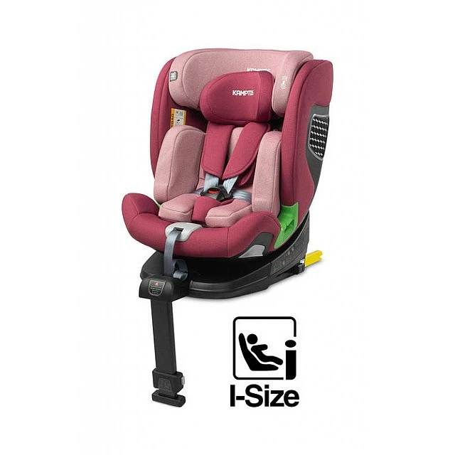 Car Seat Kamptos I-Size Dirty Pink 0-36kg Caretero