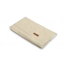 Blanket Lace And Plush 80x100cm Linen