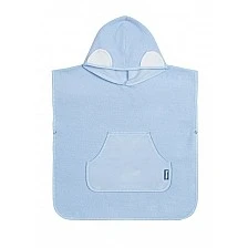 Bath Poncho Blue