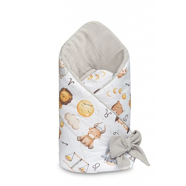 Diaper for writing Grey Zodiac 75x75cm Sensillo