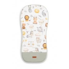 Muslin Stroller Mat Zodiac Grey Sensillo
