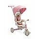 Tricycle and balancing wheel 2 in 1 Faro Pink Caretero Toyz
