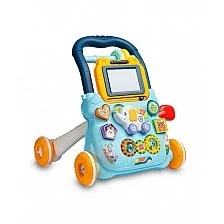 Zoo Pusher Blue Caretero Toyz Educational Walker
