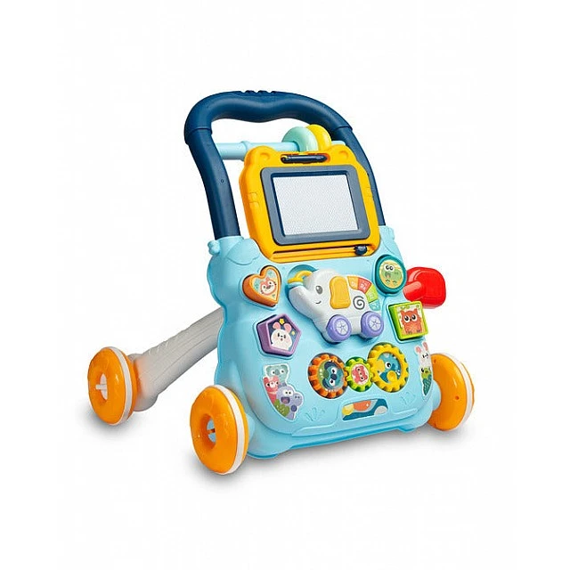 Zoo Pusher Blue Caretero Toyz Educational Walker