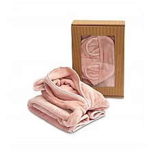 Elegant Children’s Bathrobe 1-2 Years Teddy Bear Pink