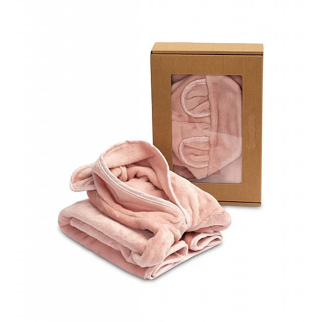 Elegant Children’s Bathrobe 1-2 Years Teddy Bear Pink