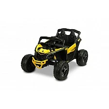Rechargeable jeep Maverick yellow Caretero Toyz ATV/buggy