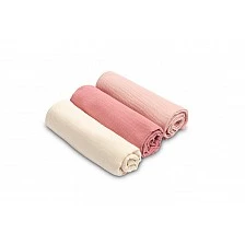 Муселинови Пелени Uniform Pink 3 Броя 60x80см