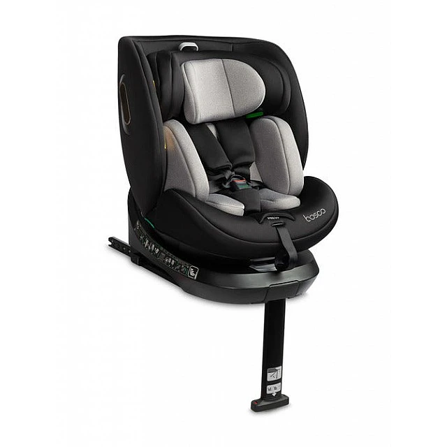 Столче За Кола Bosco I-Size Black (40-150cm) Caretero