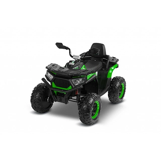 Battery-operated Quad Gigant Car Green Caretero Toyz