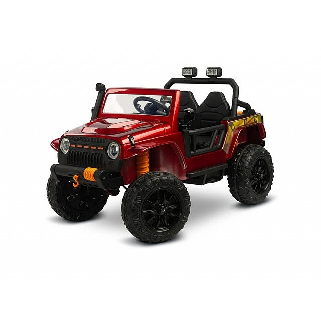 Battery-Powered Off-Road Car Ringo Wine Red Caretero Toyz