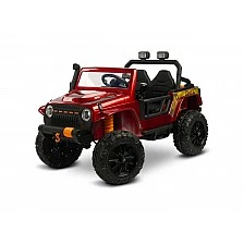 Battery-Powered Off-Road Car Ringo Wine Red Caretero Toyz