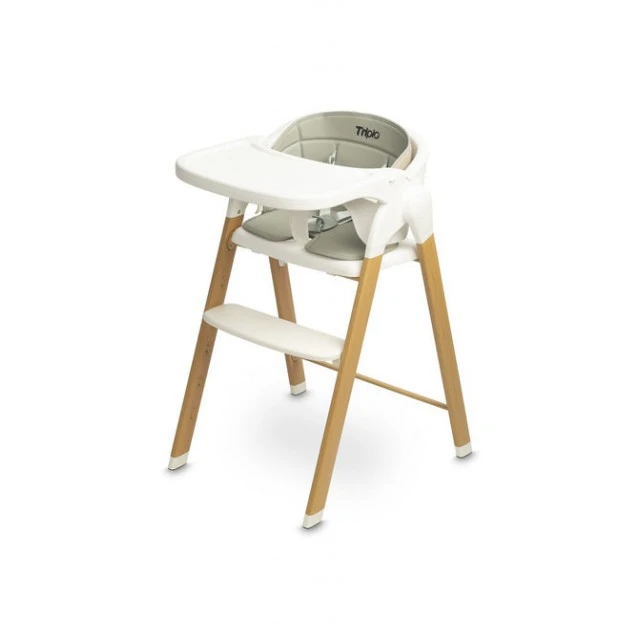Столче За Хранене Triplo 3в1 Grey Caretero