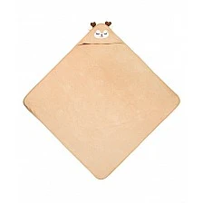 Бебешка Хавлия С Качулка Bathfriends 100X100 Елен Бежов Sensillo