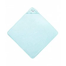 Бебешка Хавлия С Качулка Bathfriends 100X100 Куче Синьо Sensillo