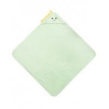 Bathfriends Hooded Baby Towel 100X100 Dino Mint Sensillo