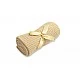 Blanket 100% Cotton Moli Beige Coffee Sensillo