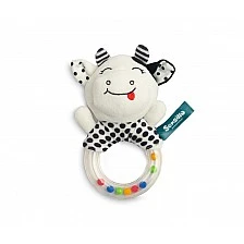 Black and White Rattle Cow Sensillo