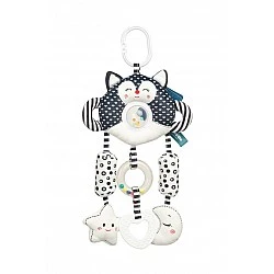 Черно-Бяла Играчка За Пътуване – Котенце Sensillo