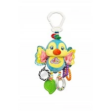 Colorful Travel Rattle – Bird Sensillo