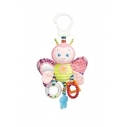 Colorful Travel Rattle – Butterfly Sensillo