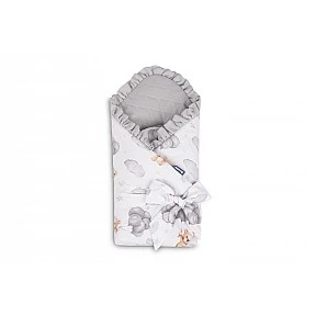 Baby Nest With Conical End Teddy Bear, Gray 75X75 Sensillo