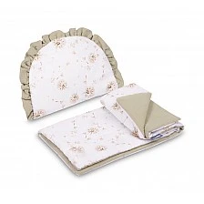 Muslin Stroller Set Dandelion, Beige Sensillo