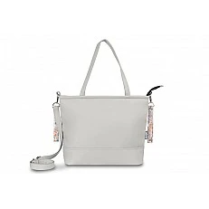 Faux Leather Bag Gray Autumn Forest Sensillo