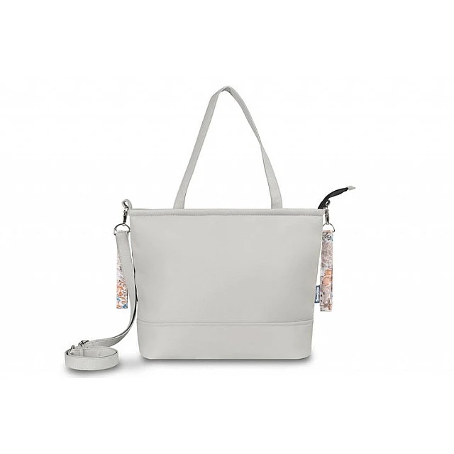 Faux Leather Bag Gray Autumn Forest Sensillo