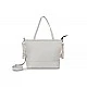 Faux Leather Bag Gray Autumn Forest Sensillo