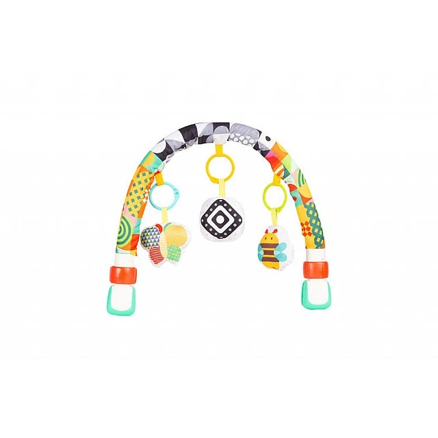 Educational Toy – Rattle Stroller With Pattern (0316) Caretero Toyz