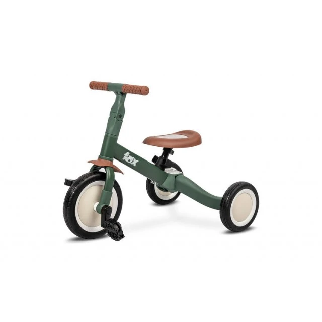 Multifunctional Bicycle Fox 4B1 Fox Green Caretero Toyz