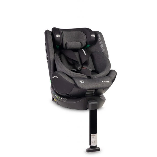 Lumi I-Size Child Car Seat Dark Grey (40-150) Caretero