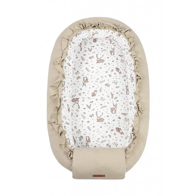 Baby nest Cotton Forest Beige 80X45 Sensillo