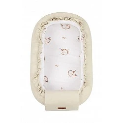 Baby nest Cotton Unicorn Beige 80X45 Sensillo
