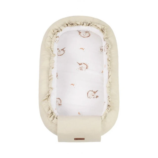 Baby nest Cotton Unicorn Beige 80X45 Sensillo