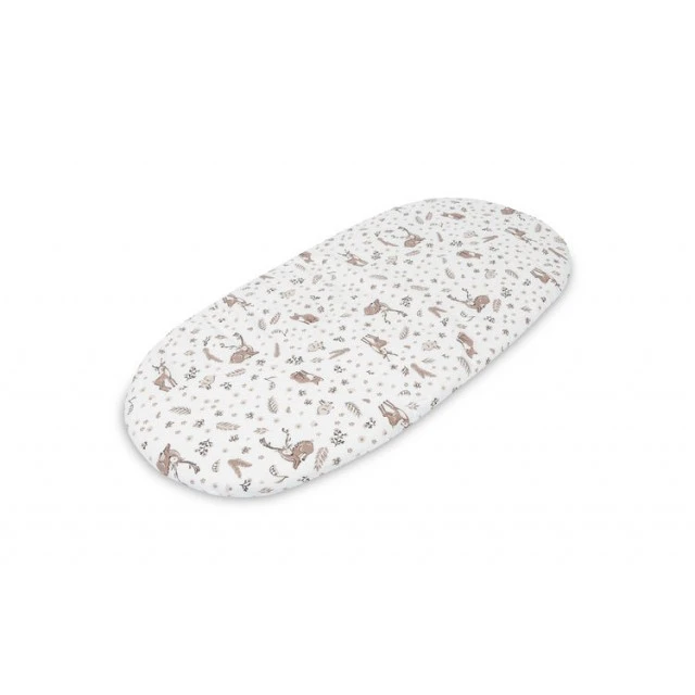 Чаршаф за количка Cotton Forest Beige 35X75 Sensillo