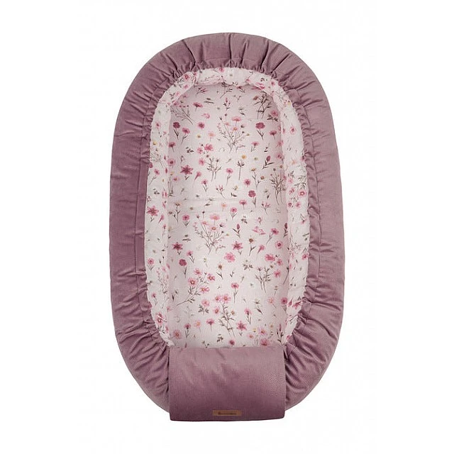 Baby nest field flowers pink 80X45 Sensillo