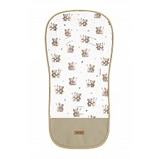 Universal Double-Sided Stroller Mat 40 X 80 Cm Teddy Bear And Bunny Sensillo
